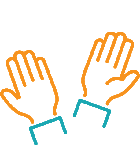 Tough Mudder Bootcamp fitness high five teamwork tmb Sticker