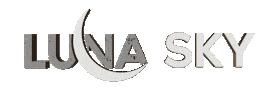 Luna Visual3D Sticker by Sky Lounge Club