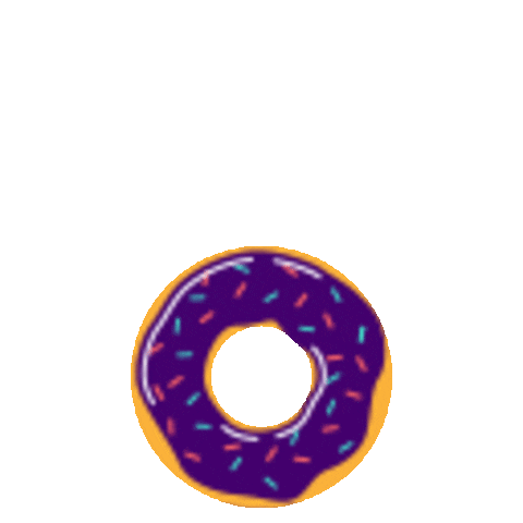 Sparkles Donut Sticker