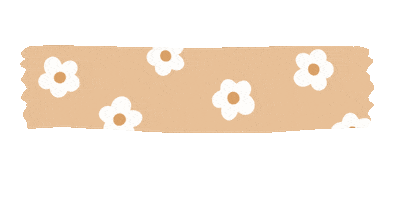 Flowers Stationery Sticker