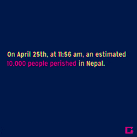 nepal earthquake GIF by gifnews