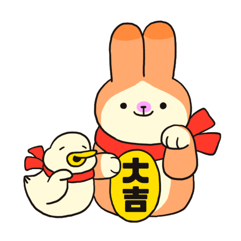 Stickers Rabbit Japanese, Cartoon Rabbit Stickers