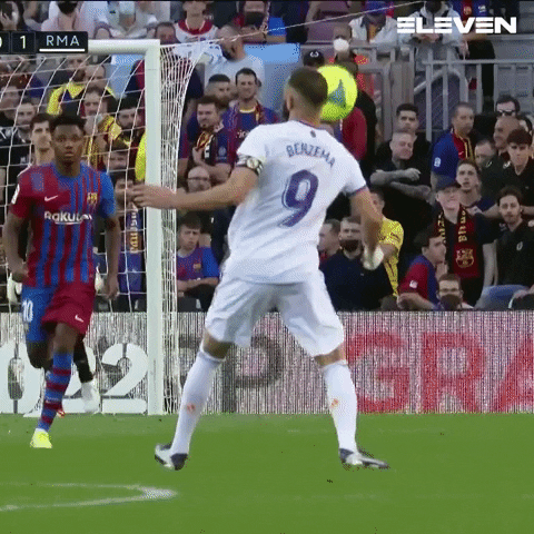 Karim Benzema Football GIF by ElevenSportsBE