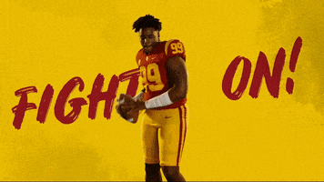 Fight On Usc Football GIF by USC Trojans