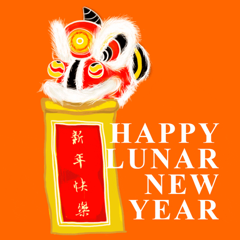 Chinese New Year Lion GIF by UCLA