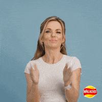 well done applause GIF by Walkers Crisps