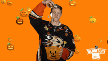 josh manson halloween GIF by NHL on NBC Sports