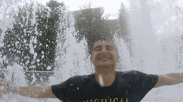 friends fountain GIF by University of Michigan