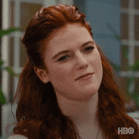 Rose Leslie Love GIF by HBO