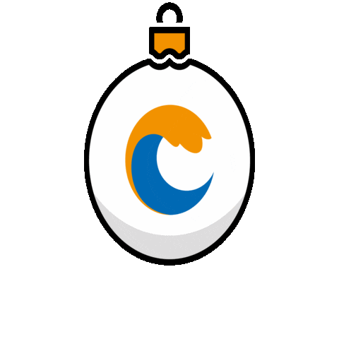 Christmas Ornament Sticker by Oom Bigbo