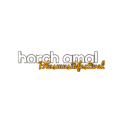 Horch amal Sticker