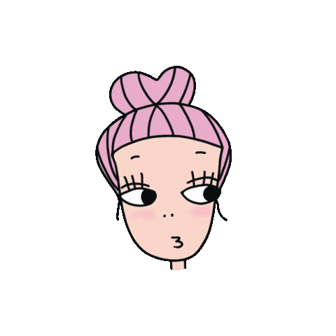 Girl Sticker
