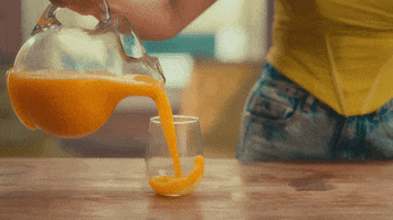 Spilling Orange Juice GIF by Karan Aujla