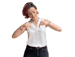 Woman Click Sticker by Naida Akaeva Beauty Boutique