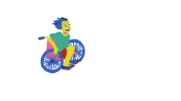 Wheelchair Disability Sticker by The Asia Foundation Indonesia