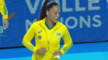 Brazil Focus GIF by Volleyball World