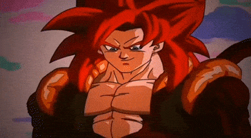 Gogeta Vs Broly GIF
