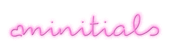Minitials Sticker