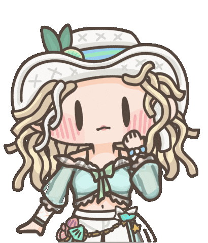 Summer Demi Sticker by Fluffy the Thunder God 雷神阿毛