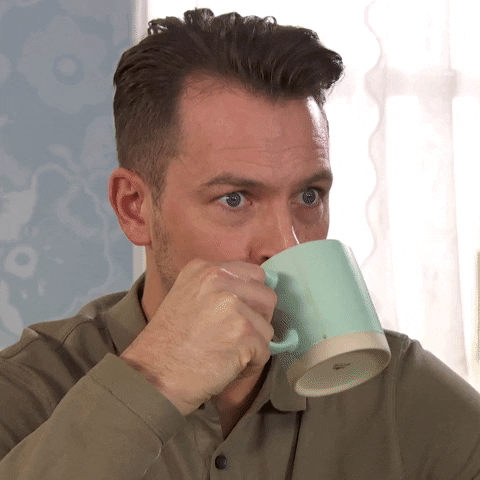 Drink Smile GIF by Hollyoaks