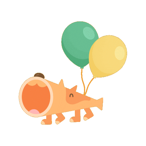 Balloon 開心 Sticker by ACCUPASS