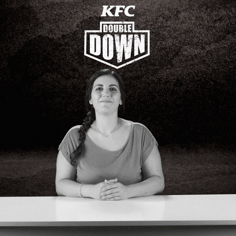 double down zinger GIF by KFC Italy