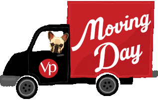 Relocating Moving Day Sticker by Carina Veale
