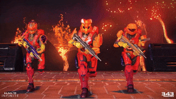 Halo Spartan Fire GIF by Halo