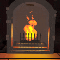 fireplace gif