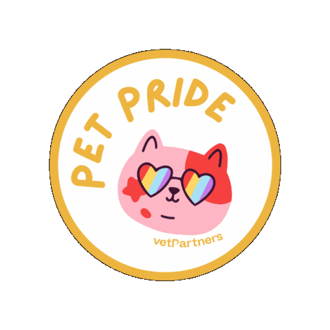 Cat Pride Sticker by VetPartners