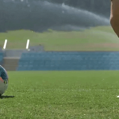 Kicking Left Foot GIF by Football Australia