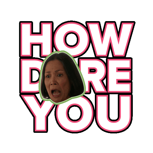 How Dare You Wow Sticker by Easter Sunday