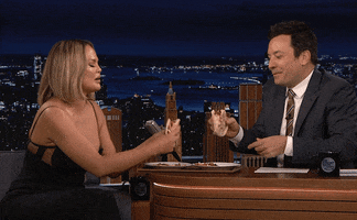 Jimmy Fallon Cheers GIF by The Tonight Show Starring Jimmy Fallon