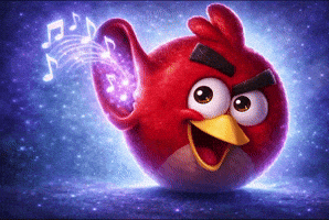 Angry Birds Listening GIF