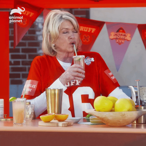 Sipping Snoop Dogg GIF by Puppy Bowl