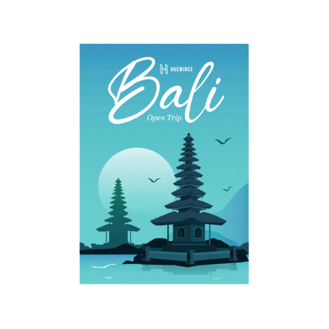 Indonesia Bali Sticker by huemince