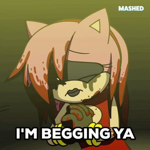 Sonic The Hedgehog Please GIF by Mashed