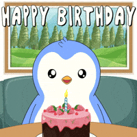 Happy Birthday Dance GIF by Pudgy Penguins