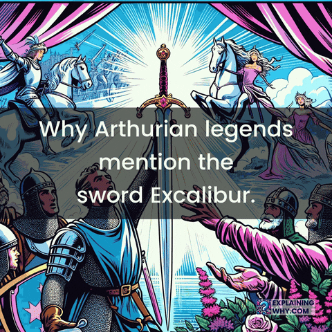 King Arthur Sword GIF by ExplainingWhy.com