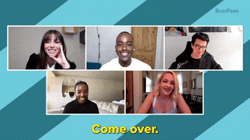Come Over Friendship GIF by BuzzFeed