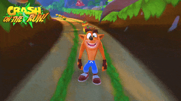 Crash Bandicoot Running GIF by King