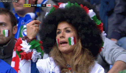 Italian using body language