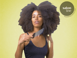 combing black power GIF by Salon Line