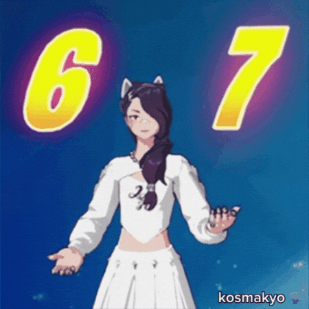 6 7 Emote GIF