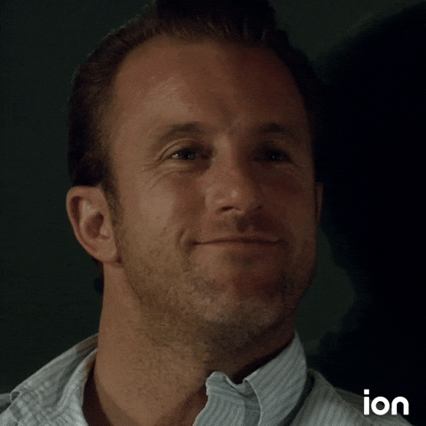 TV gif. Scott Caan as Danny on Hawaii Five-0 nods curtly and tilts his head to the side.