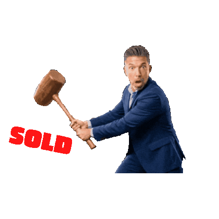 Auction Sticker by RealEstateAuction.com