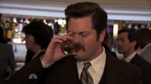 Parks Drinking GIF - Find & Share on GIPHY