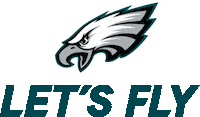 Philadelphia Eagles Fly Eagles Fly Slogan - Bumper Sticker at