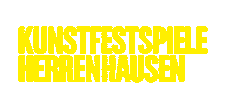 Gelb Sticker by KunstFestSpiele Herrenhausen