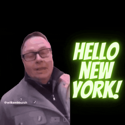 New York Hello GIF by burch&burch
